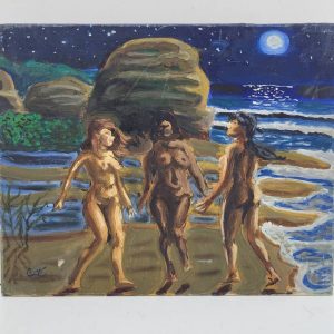 LIENZO "LAS NINFAS NOCTURNAS"