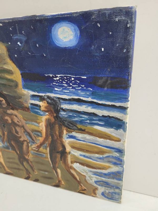 LIENZO "LAS NINFAS NOCTURNAS" - Imagen 4
