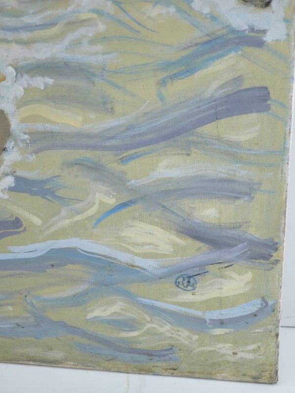 LIENZO "CONCHAS EN LA ORILLA" - Imagen 3