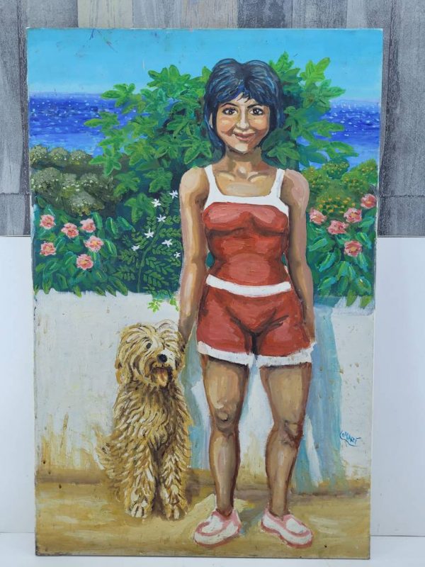LIENZO "AMISTAD JUNTO AL MAR"