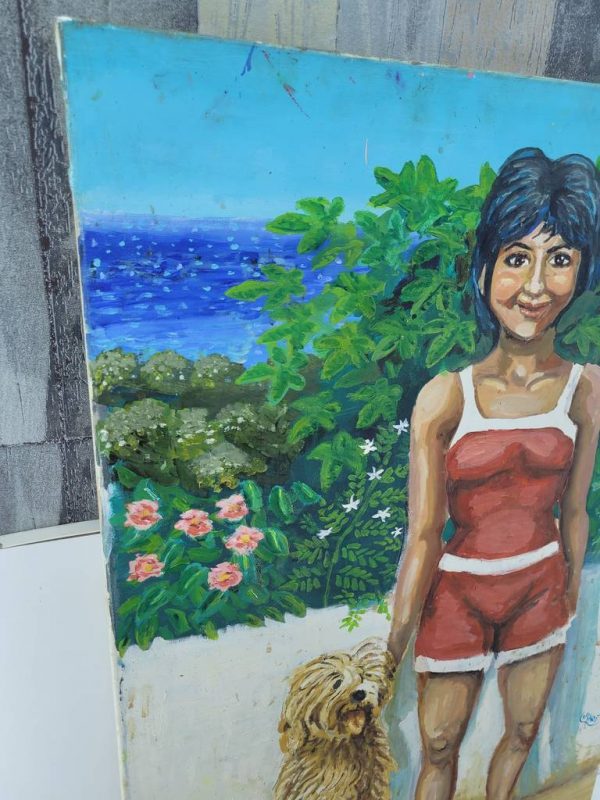 LIENZO "AMISTAD JUNTO AL MAR" - Imagen 2