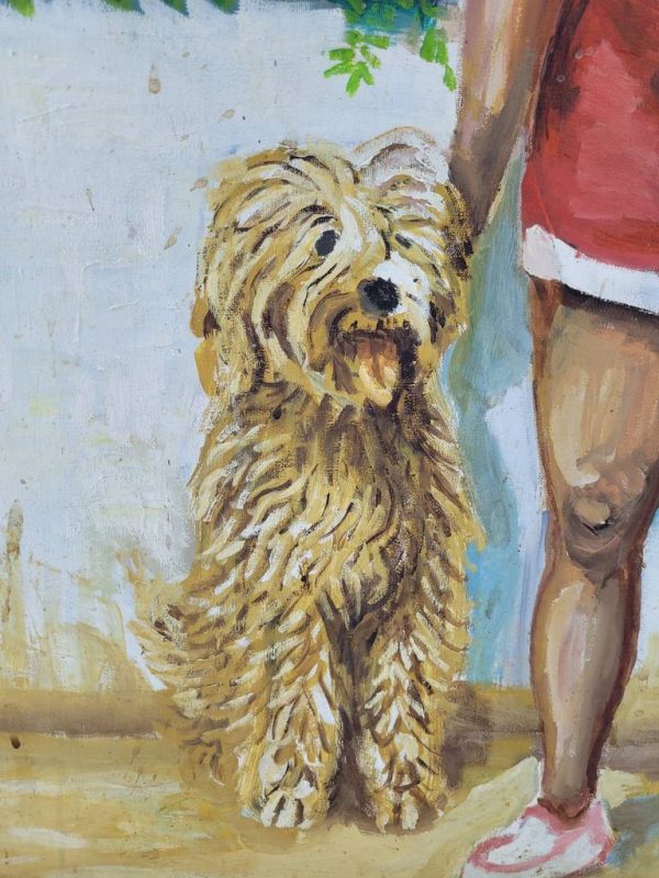 LIENZO "AMISTAD JUNTO AL MAR" - Imagen 4