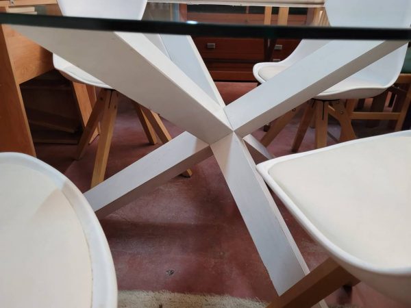 MESA DE COMEDOR Y 4 SILLAS - Imagen 7
