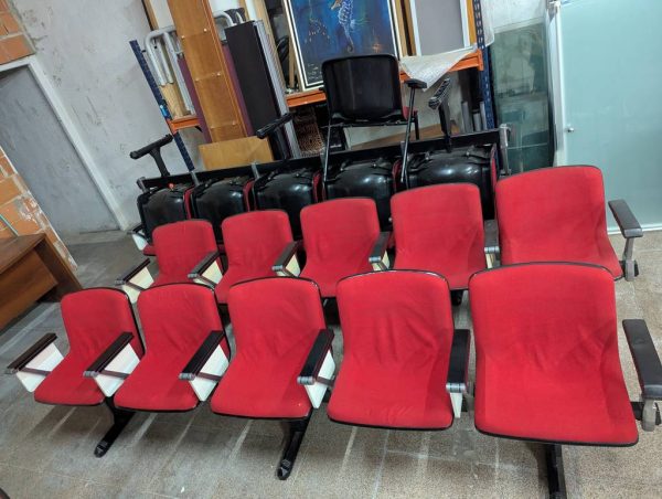 5 BUTACAS DE AUDITORIO - Imagen 2