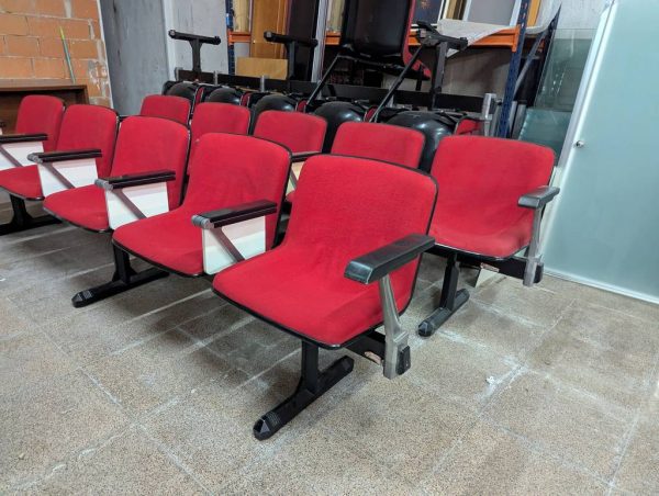 5 BUTACAS DE AUDITORIO - Imagen 3