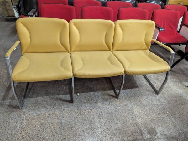 CONJUNTO DE 3 Y 2 SILLONES DE SALA DE ESPERA - Imagen 3