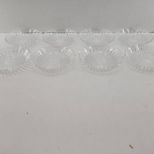 8 PLATOS DE CRISTAL