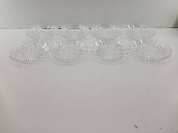 8 PLATOS DE CRISTAL
