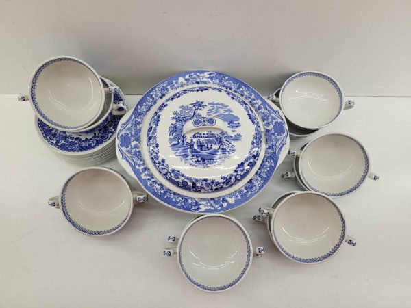 SOPERA Y 12 TAZAS CON PLATOS - Imagen 2