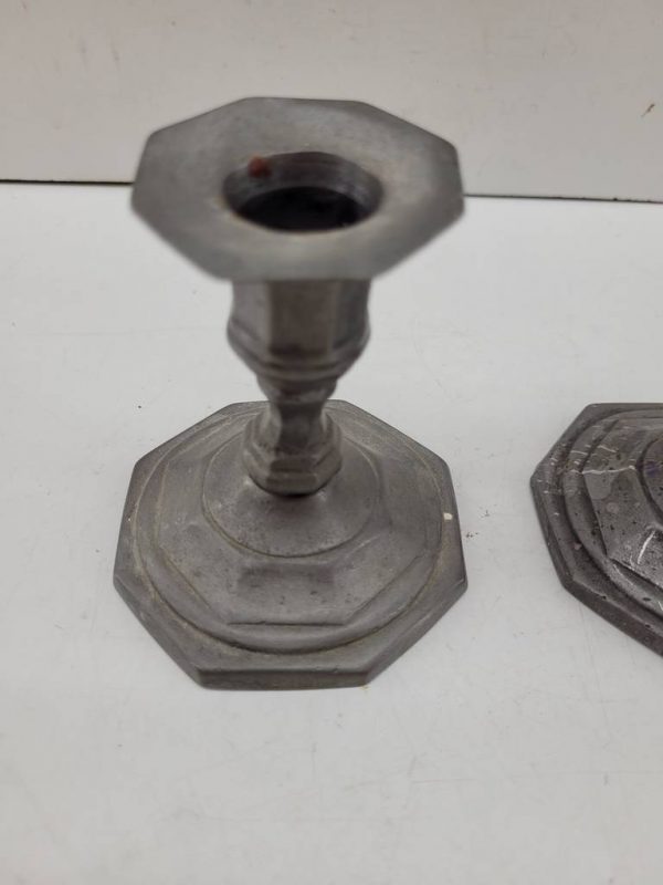 2 CANDELABROS ANTIGUOS - Imagen 4