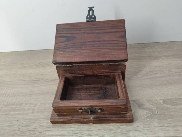 CAJA DE MADERA VINTAGE - Imagen 3