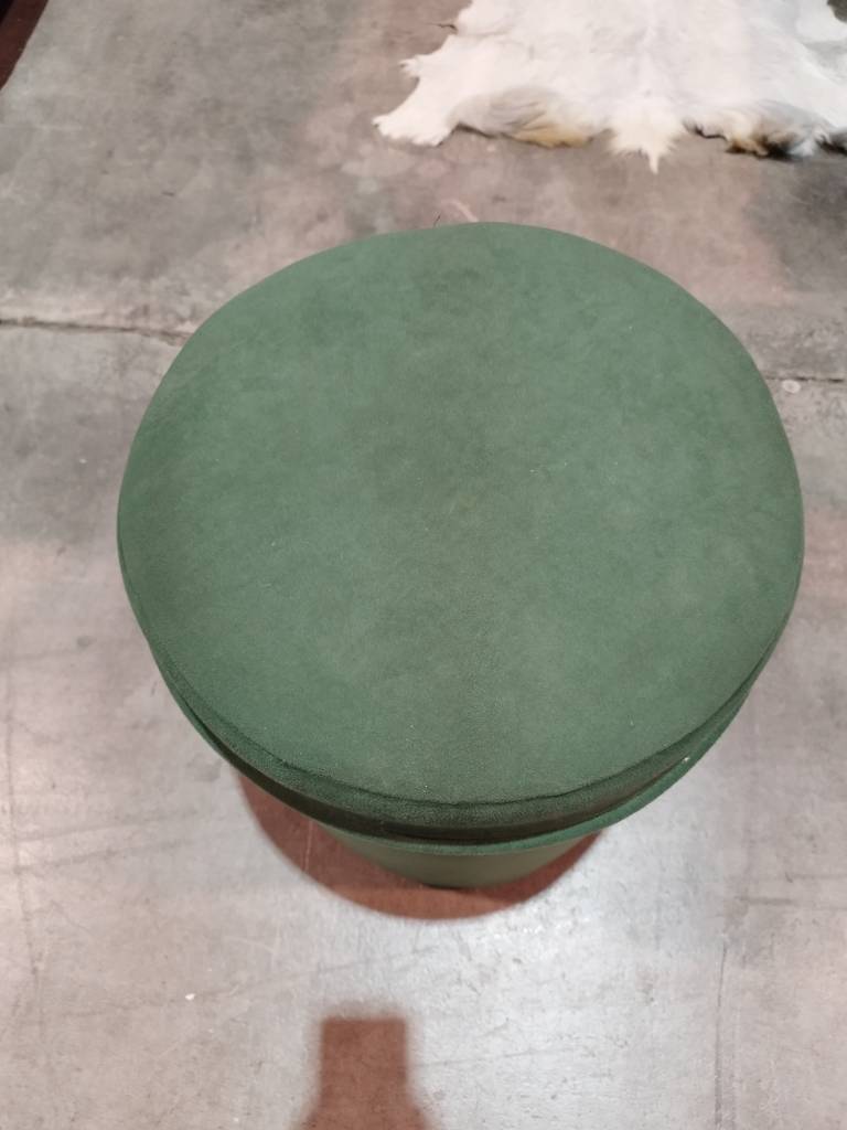 BUTACA DE TERCIOPELO VERDE - Imagen 4