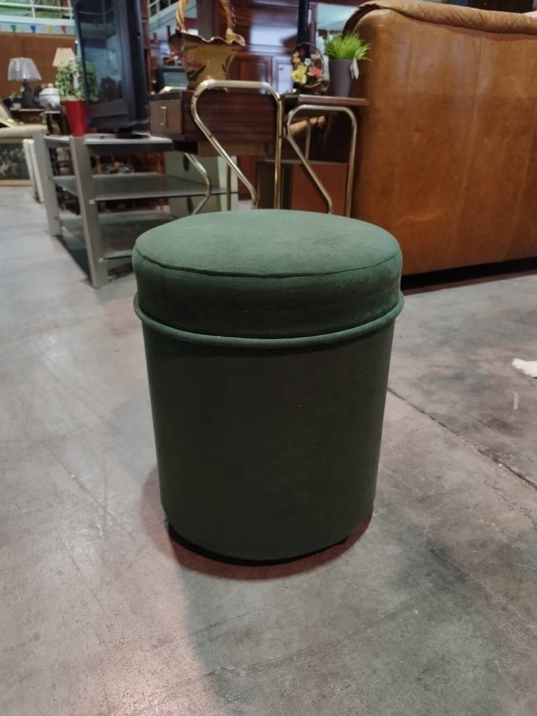 BUTACA DE TERCIOPELO VERDE - Imagen 2