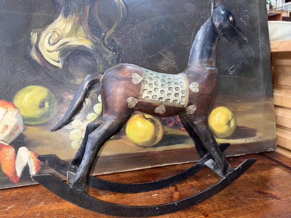 CABALLITO DE MADERA Y FORJA - Imagen 4