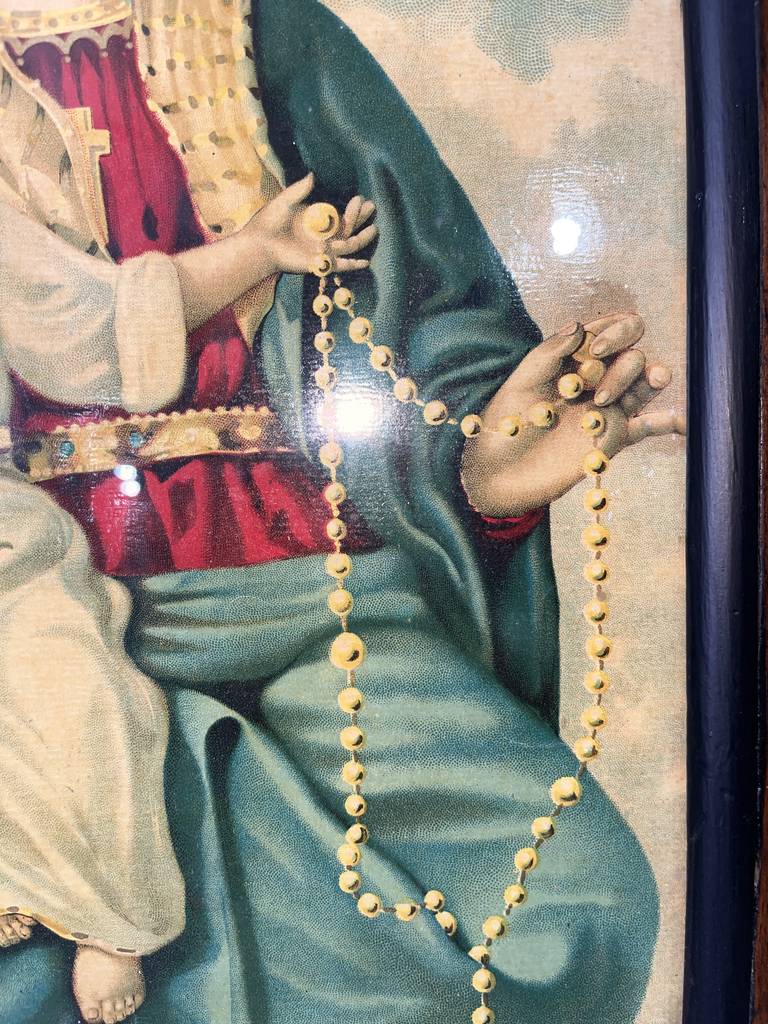 MARCO ANTIGUO CON LÁMINA - Imagen 6