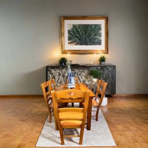 MESA Y 6 SILLAS