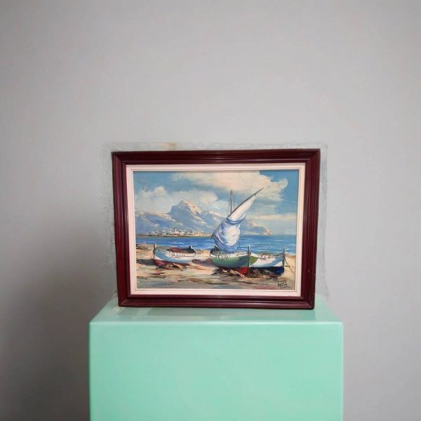 ÓLEO DEL PINTOR REIG
