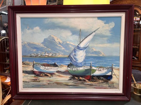 ÓLEO DEL PINTOR REIG - Imagen 2