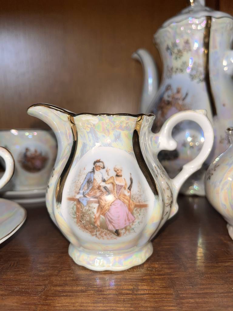 JUEGO DE CAFÉ DE PORCELANA - Imagen 7