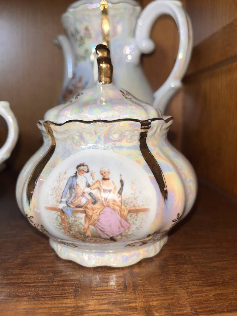 JUEGO DE CAFÉ DE PORCELANA - Imagen 9