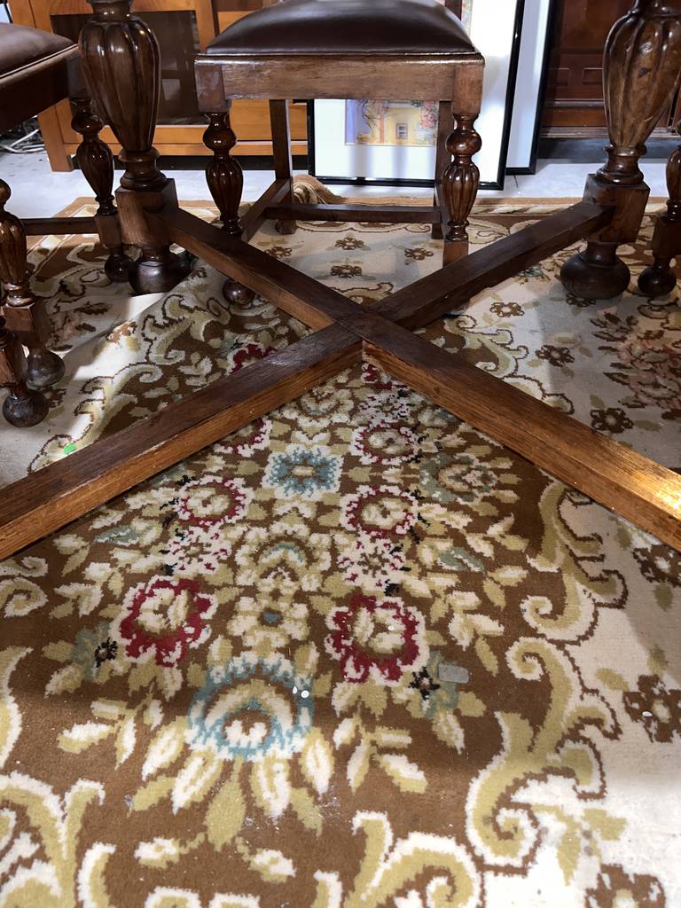 MESA EXTENSIBLE Y 6 SILLAS - Imagen 12