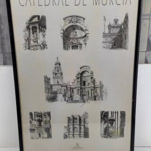 CARTEL DE LA CATEDRAL DE MURCIA
