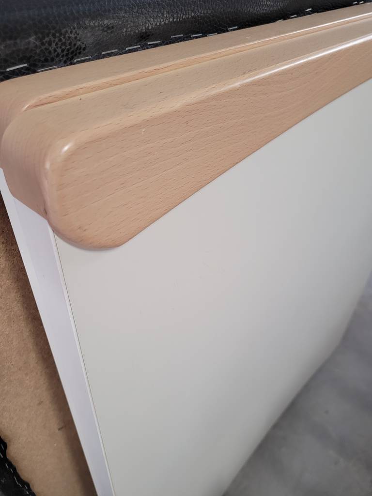 2 CABECEROS BLANCOS - Imagen 4