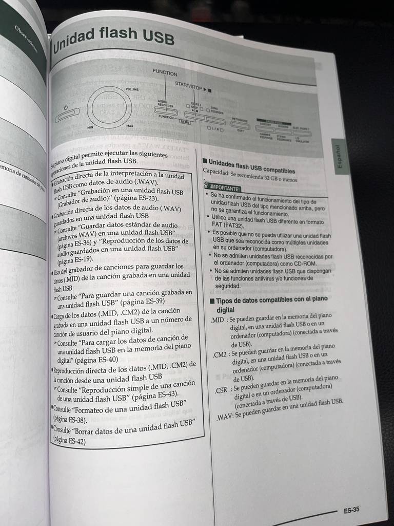 PIANO ELÉCTRICO Y TABURETE - Imagen 14