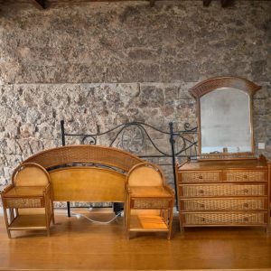 CONJUNTO DE DORMITORIO RÚSTICO