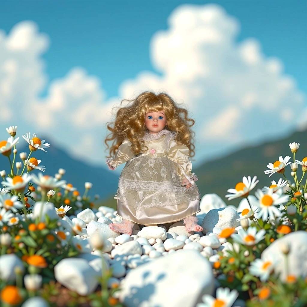 MUÑECA DE PORCELANA