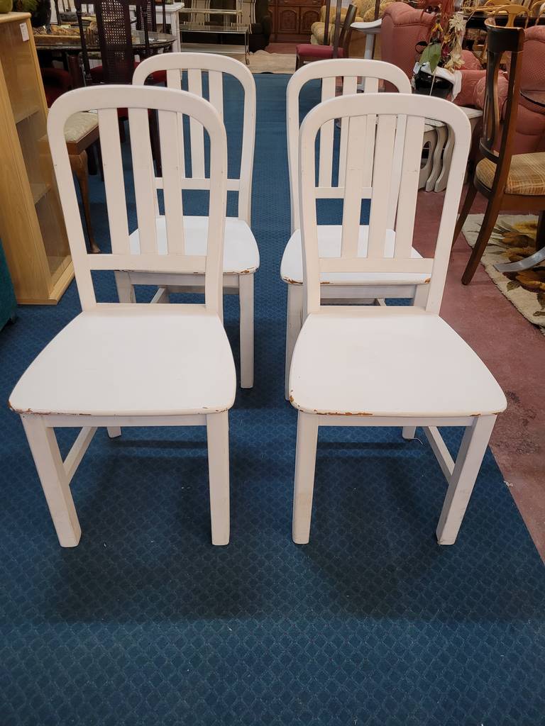 4 SILLAS BLANCAS - Imagen 5