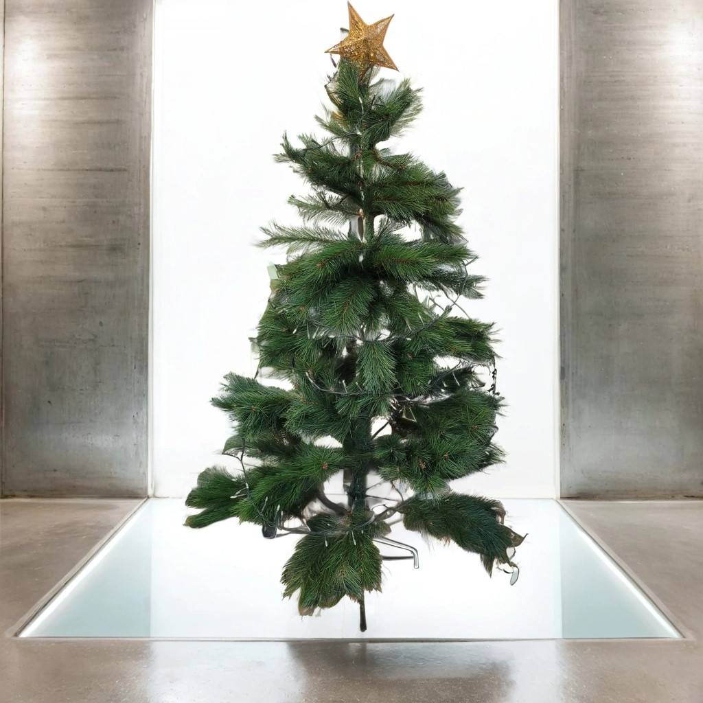 ÁRBOL DE NAVIDAD CON LUCES