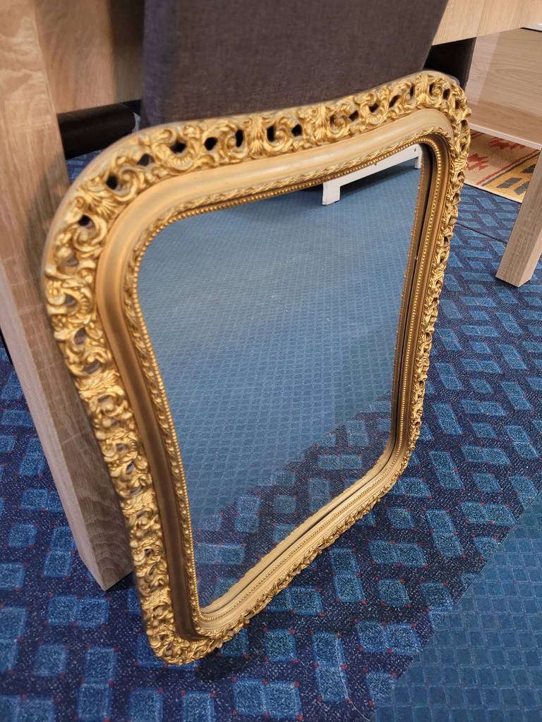 ESPEJO VINTAGE DORADO - Imagen 3