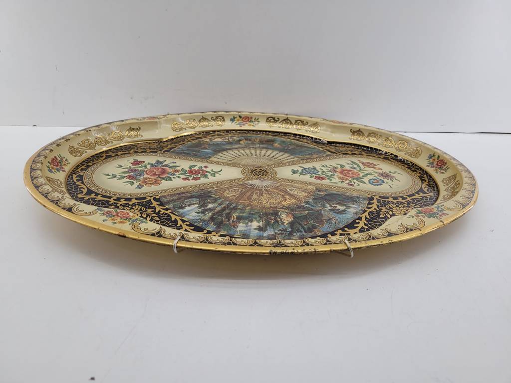 BANDEJA METÁLICA DECORATIVA - Imagen 2