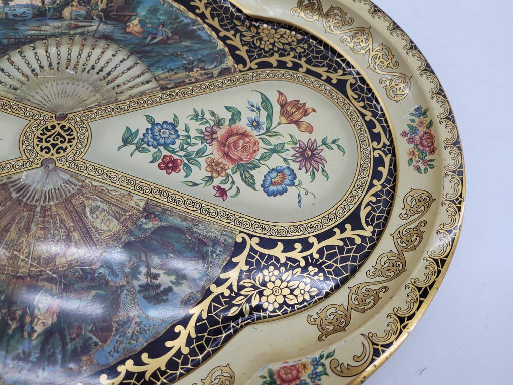 BANDEJA METÁLICA DECORATIVA - Imagen 4