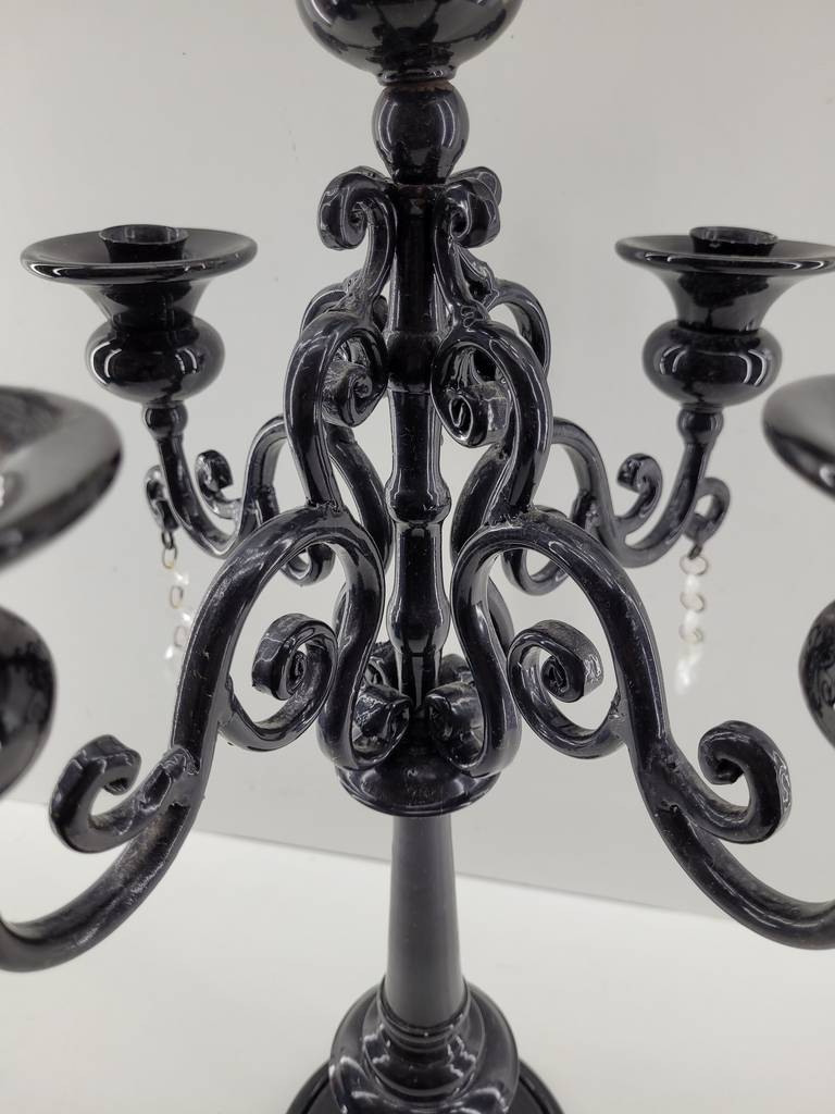 CANDELABRO NEGRO - Imagen 4