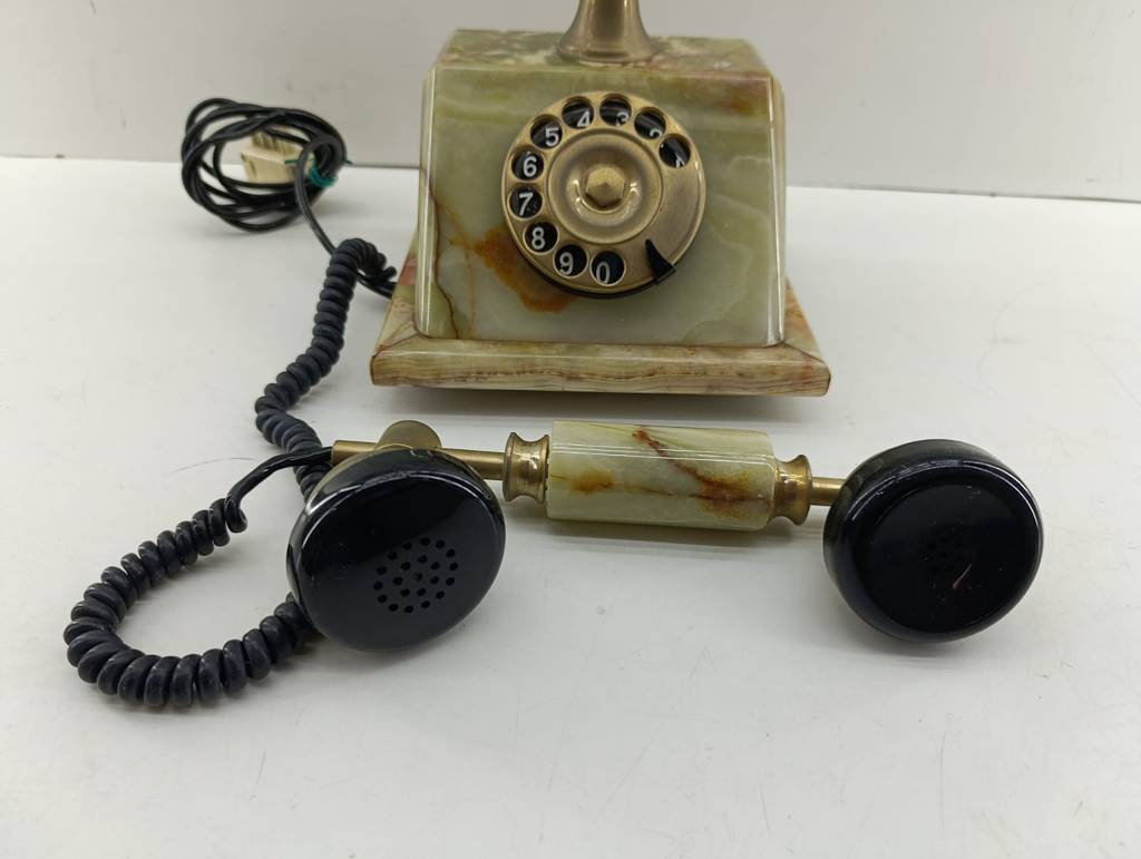 TELÉFONO VINTAGE DE MÁRMOL - Imagen 3
