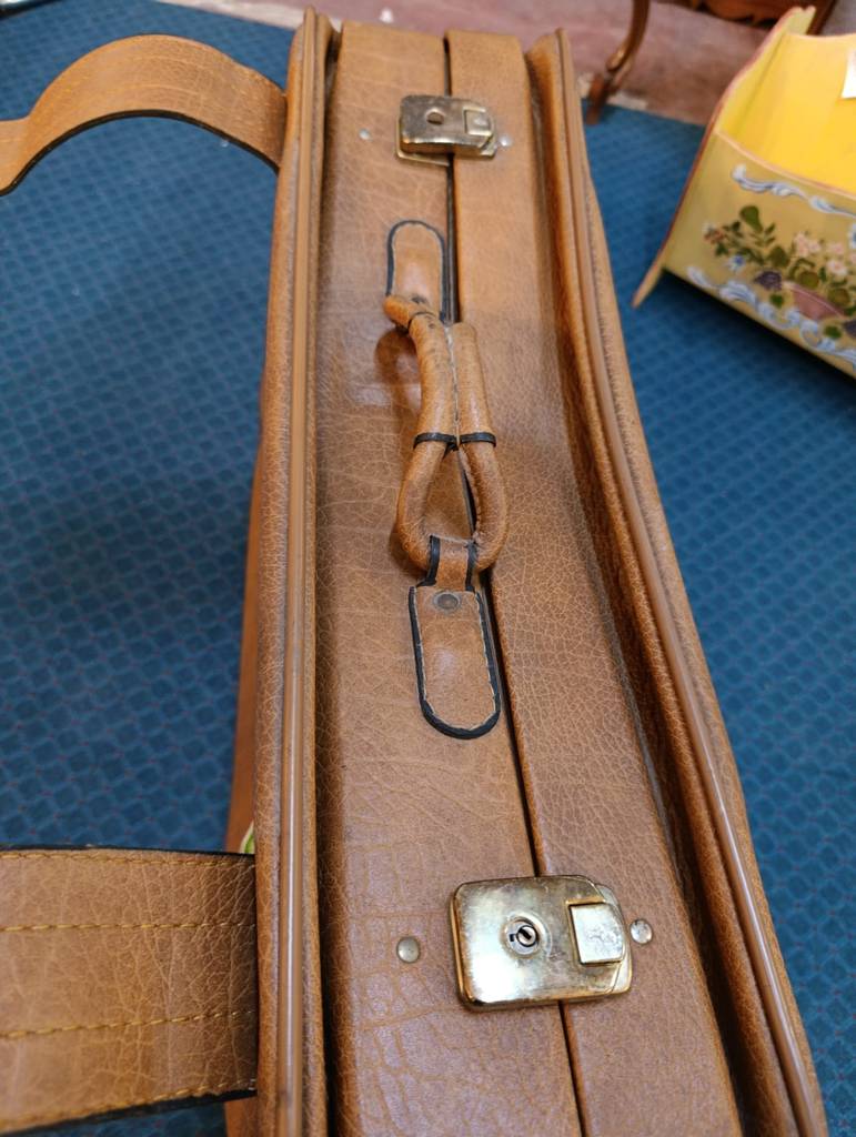 MALETA VINTAGE MARRÓN - Imagen 6