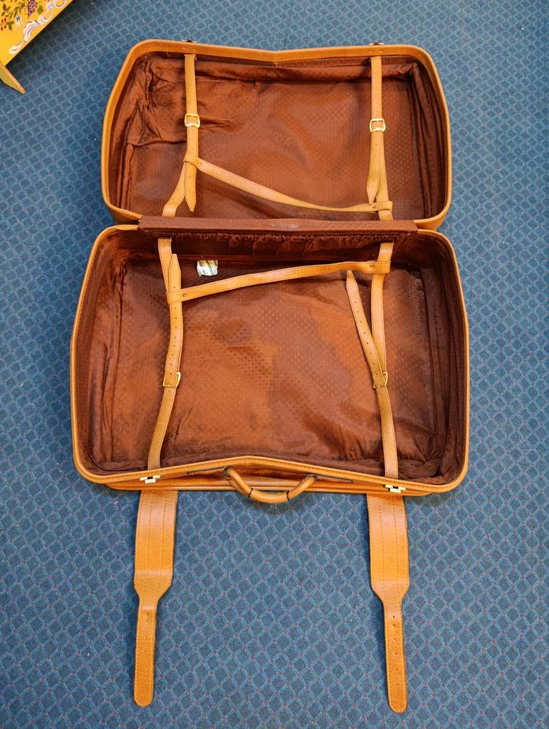 MALETA VINTAGE MARRÓN - Imagen 7