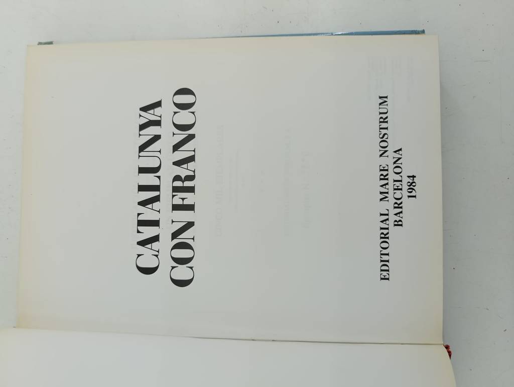 LIBRO "CATALUNYA CON FRANCO" - Imagen 5