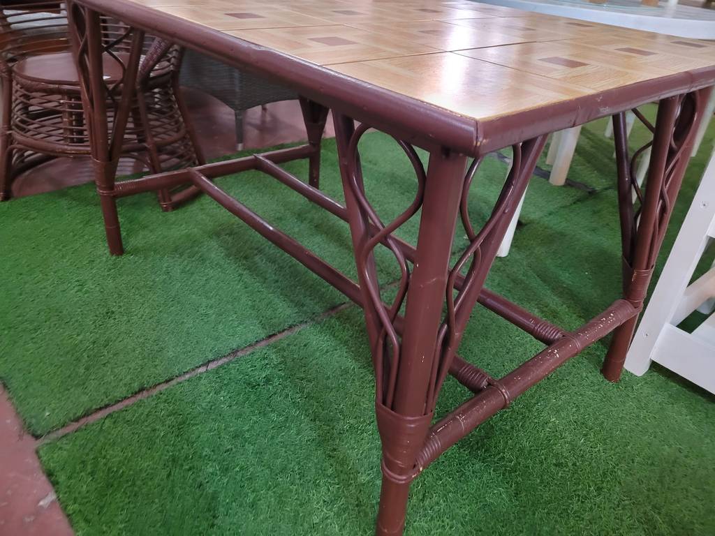 MESA DE BAMBÚ VINTAGE - Imagen 5