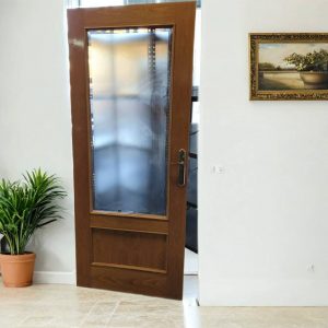 PUERTA DE INTERIOR CON CRISTAL