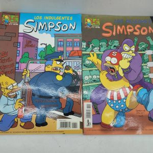 2 CÓMICS DE LOS SIMPSONS