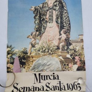 CARTEL LITOGRÁFICO DE SEMANA SANTA