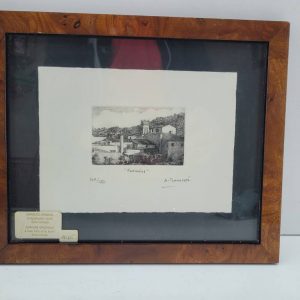 GRABADO ORIGINAL ENMARCADO