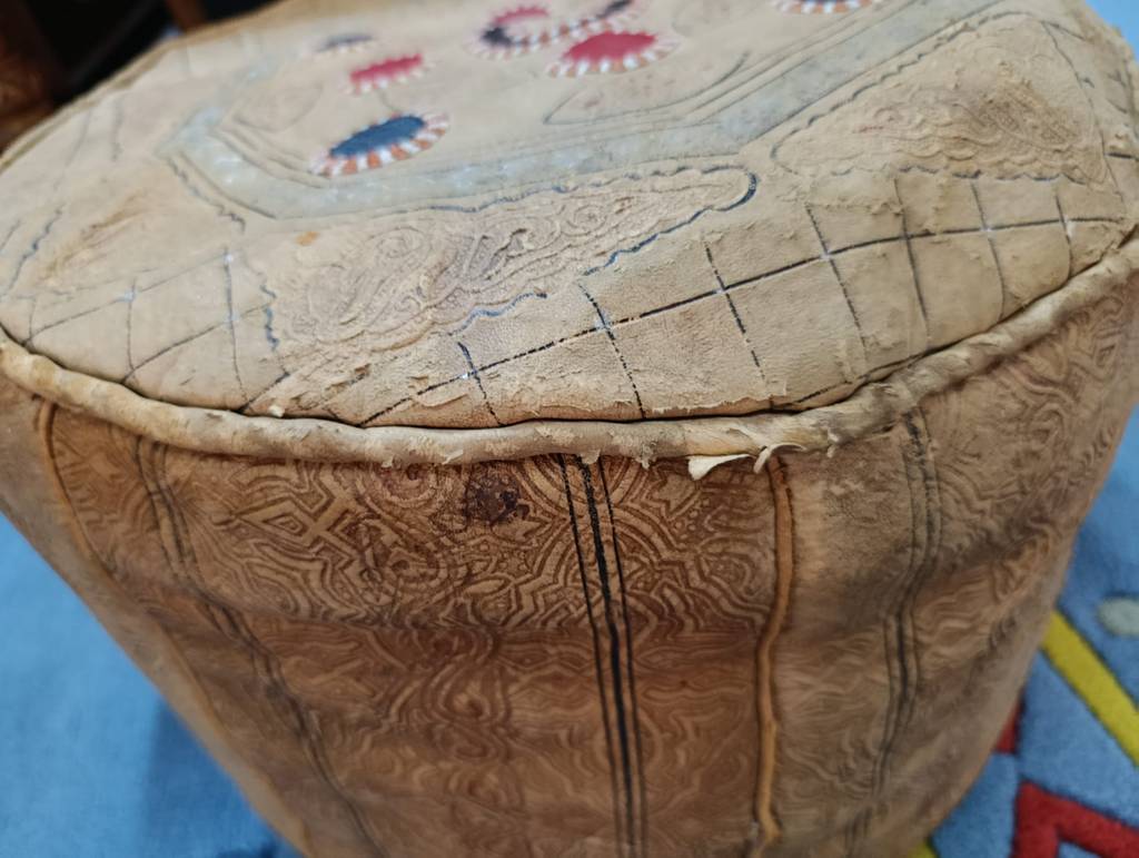 PUF O REPOSAPIÉS MARROQUÍ - Imagen 8