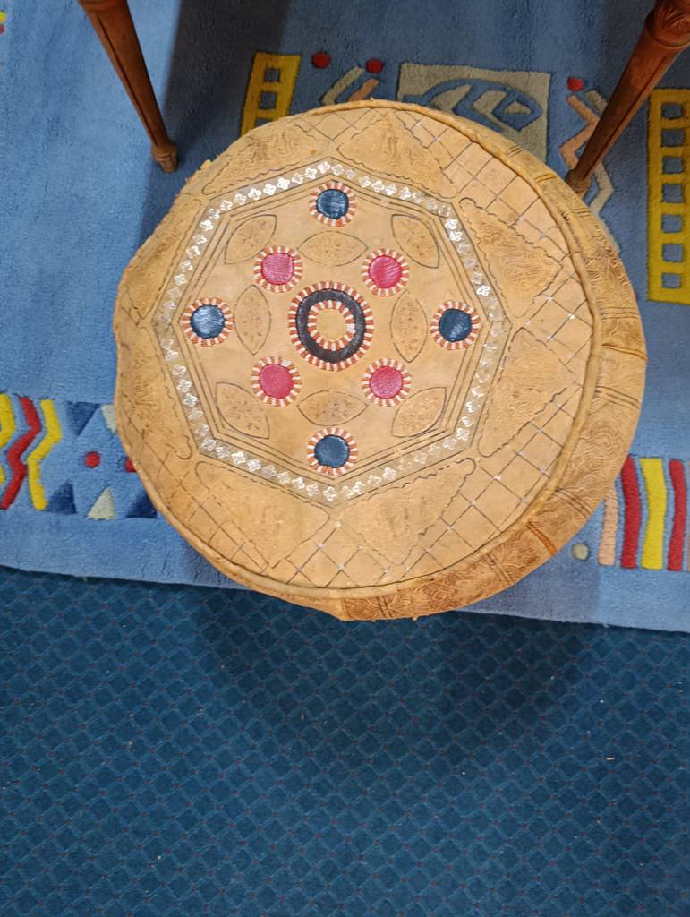 PUF O REPOSAPIÉS MARROQUÍ - Imagen 6