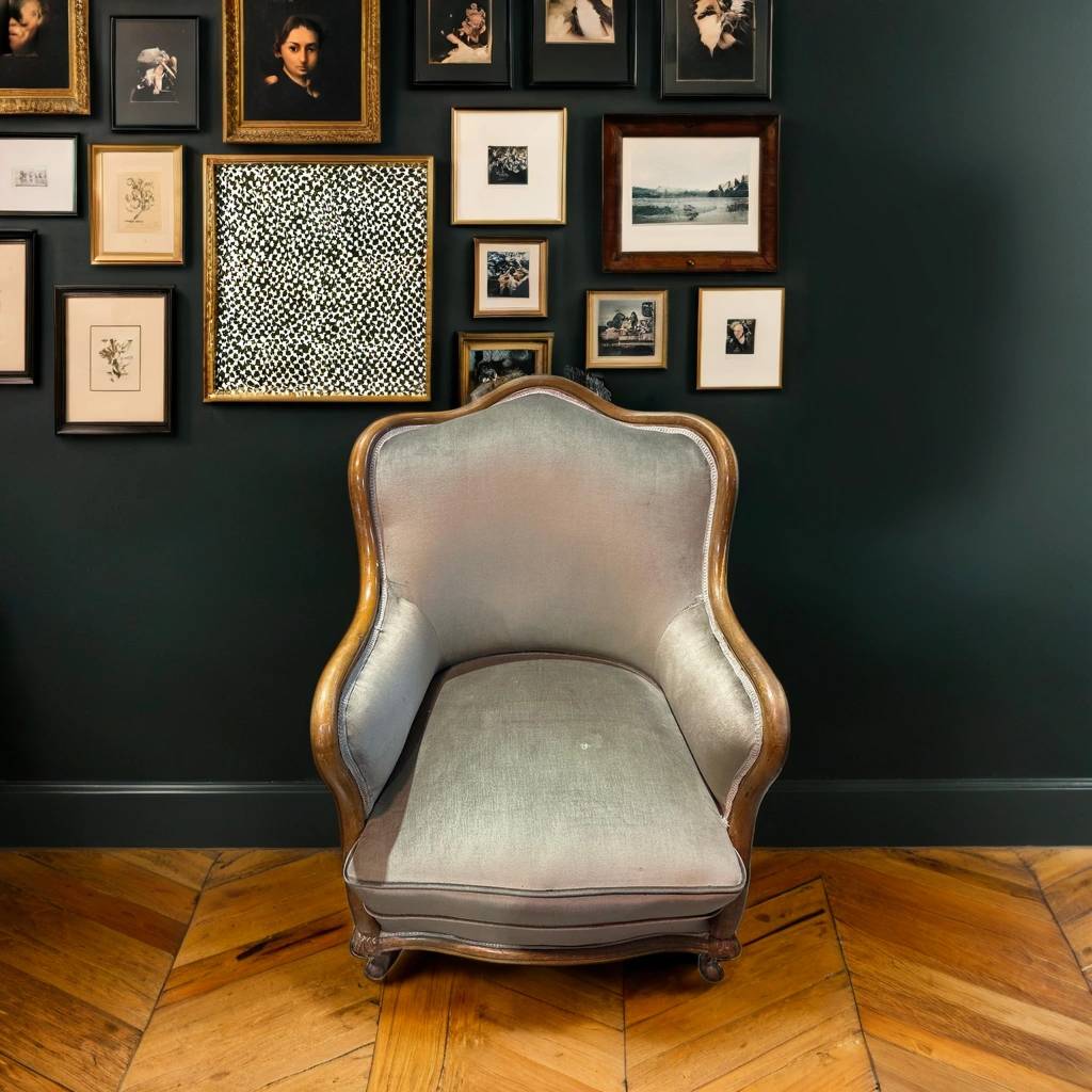 SILLÓN ESTILO LUIS XV