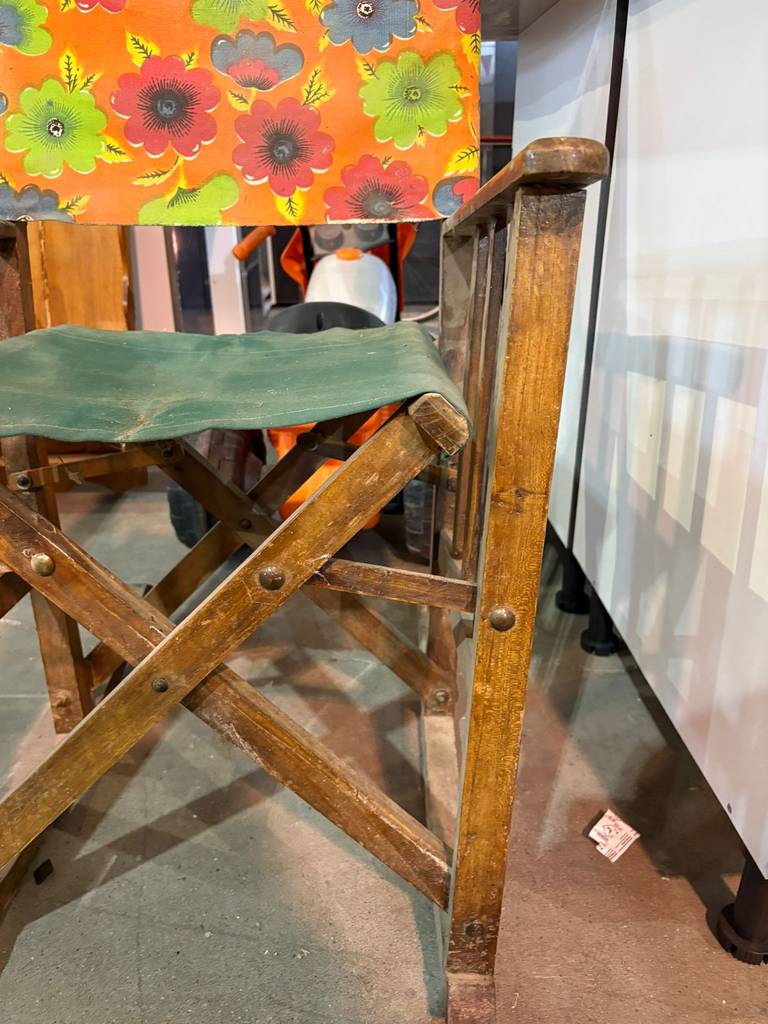 SILLA PLEGABLE ANTIGUA - Imagen 5