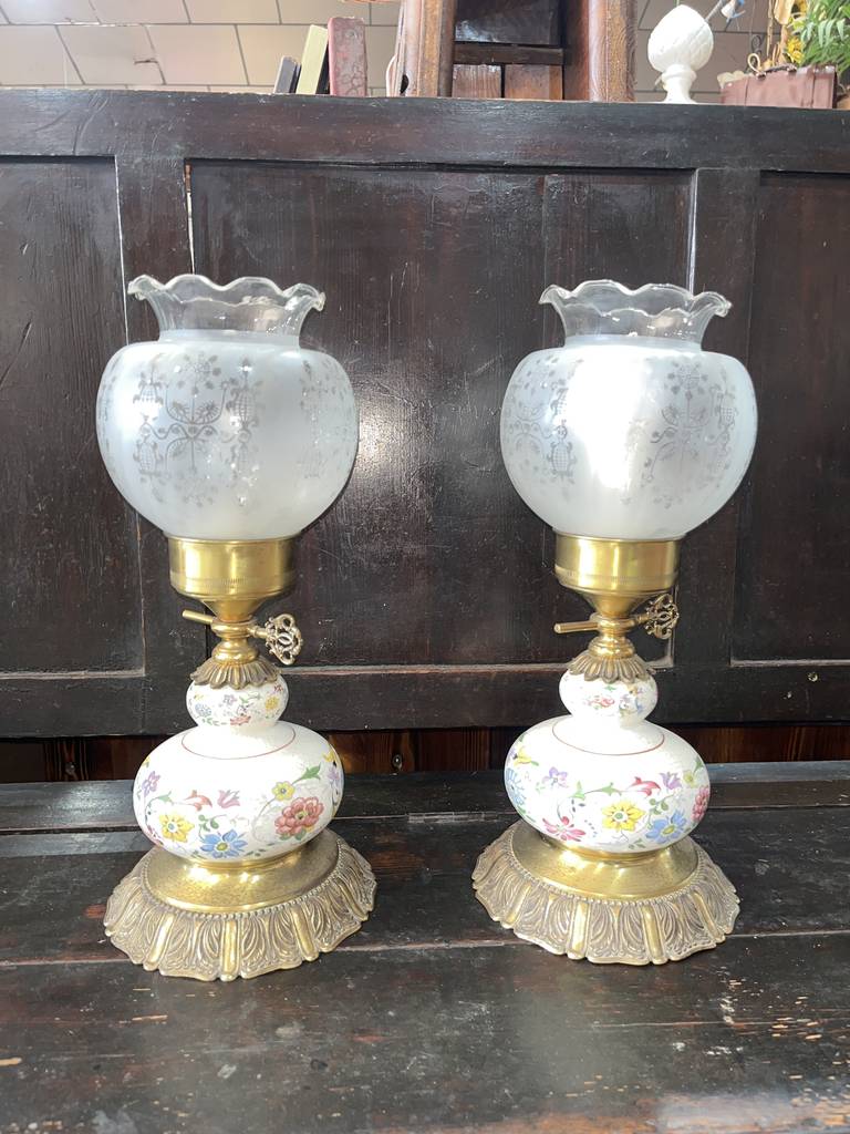 2 LÁMPARAS VINTAGE - Imagen 2